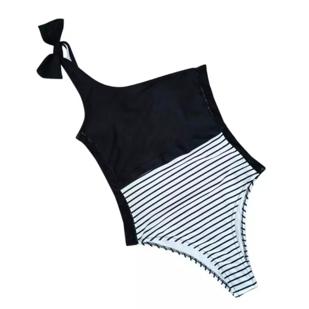 Off Shoulder Swimsuit One Piece - Picture 7 of 7